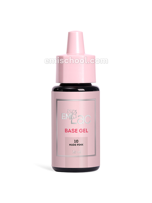 Купить E.MiLac Base Gel Нюдово-розовый №10, 30 мл. в официальном магазине EMI с доставкой по России