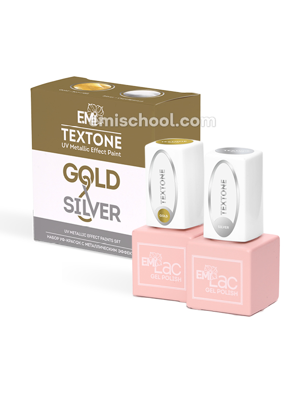 Купить Набор TEXTONE Gold & Silver, 2 шт.х 6 мл. в официальном магазине EMI с доставкой по России